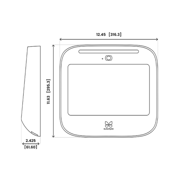 ButterflyMX 12" Surface Intercom