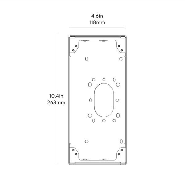 Verkada ACC-INT-ANGLE-3 TD63 Angle Mount