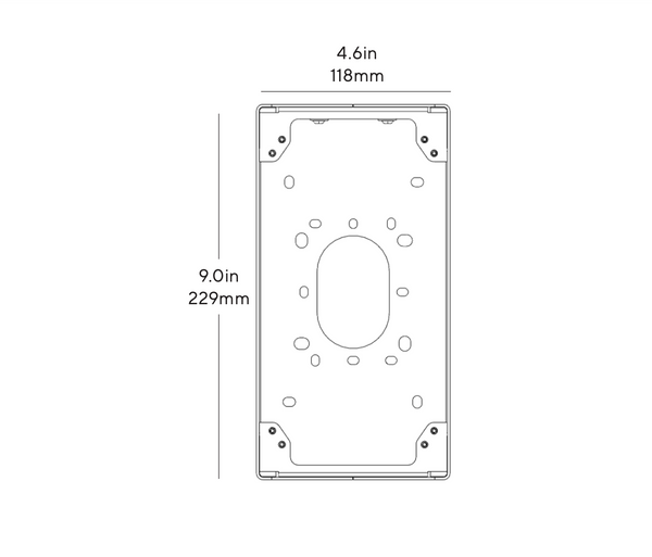 Verkada ACC-INT-COND-2 TD53 Conduit Surface Mount